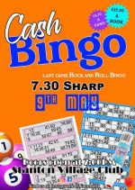 Bingo Poster Cotswolds - 9th May