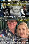 Elton John Tribute with Heidi - Saturday 30th August