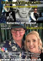 Elton John Tribute with Heidi - Saturday 30th August