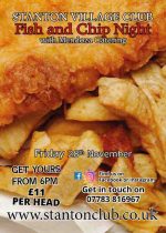 Fish and Chip Night Cotswolds - 11th October