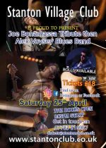 Joe Bonamassa Tribute then Alex Voysey Poster