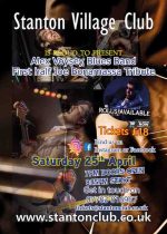 Joe Bonamassa Tribute then Alex Voysey Poster