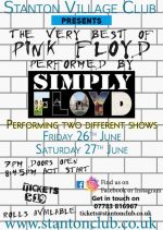 Pink Floyd Worcestershire - 26th and 27th June 2026