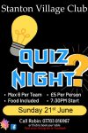 Quiz Cotswolds Poster - 21st June 2026