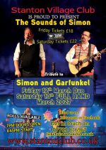Simon and Garfunkel Tribute Poster - 12th and 13th March 2027