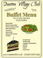 Stanton Club Fork Buffet Menu