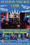 Rock Band Gloucestershire - The Corduroy Kings Poster