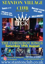 Rock Band Gloucestershire - The Corduroy Kings Poster