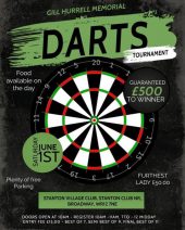 Darts Tournament Cotswolds